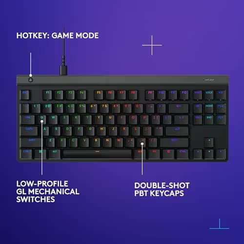 Logitech G515 RGB Wired GL Tactile Mechanical Gaming Keyboard image