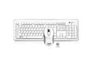 Buslink RF-6572L-WH Wireless Standard Keyboard With Laser Mouse image