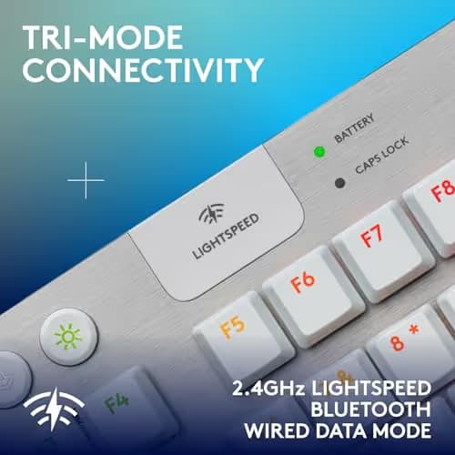 Logitech G915 LIGHTSPEED TKL RGB Wireless/Wired/Bluetooth Logitech Low-Profile GL Tactile Gaming Keyboard image