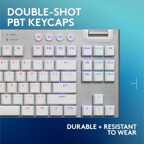 Logitech G915 LIGHTSPEED TKL RGB Wireless/Wired/Bluetooth Logitech Low-Profile GL Tactile Gaming Keyboard image