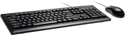 Kensington K72436AM Wired Standard Keyboard With Optical Mouse main image