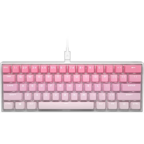 Corsair K65 RGB MINI Pink Elixir Wired Gaming Keyboard image