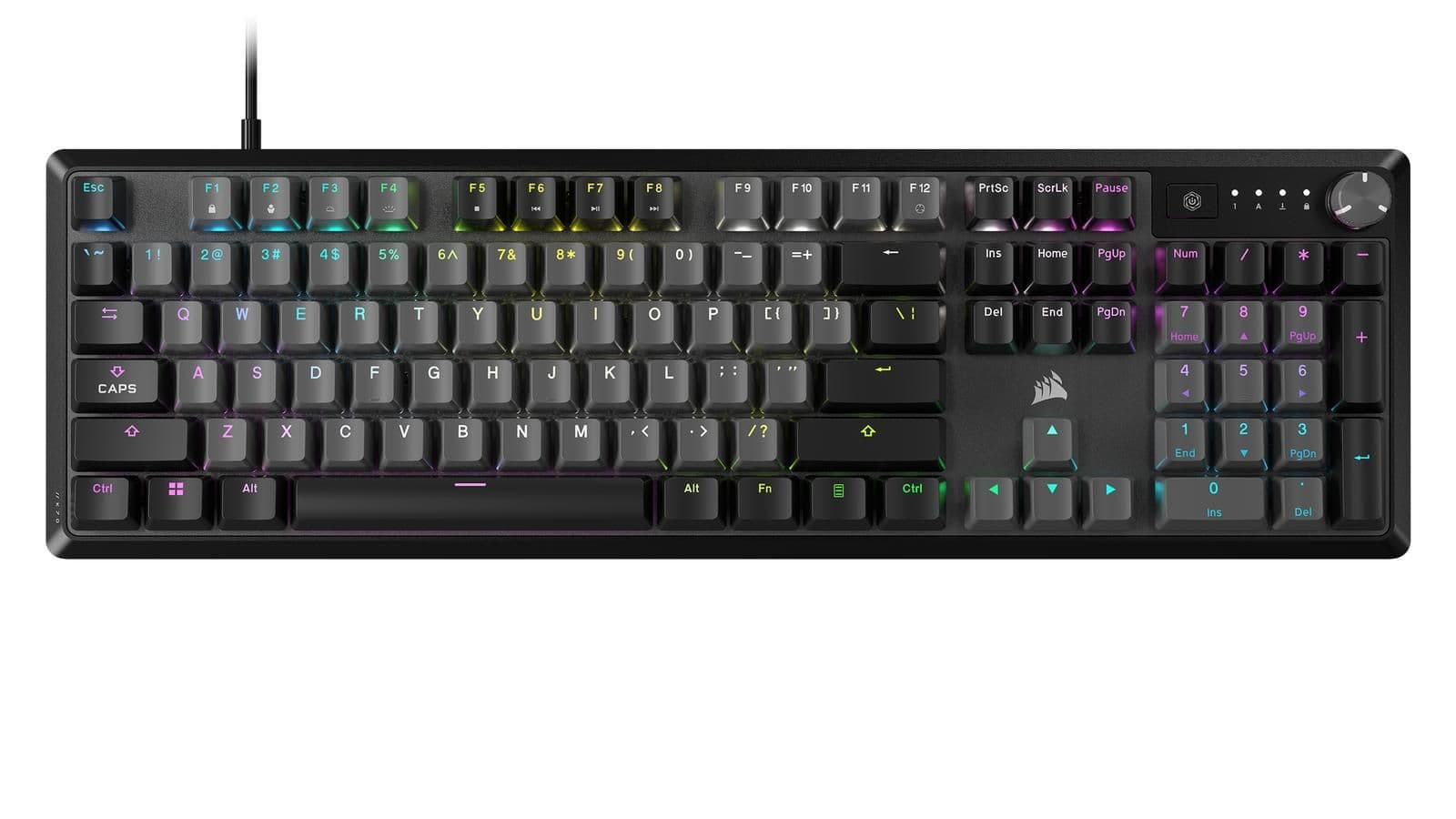 Corsair K70 CORE RGB Wired Corsair MLX Red Linear Gaming Keyboard image
