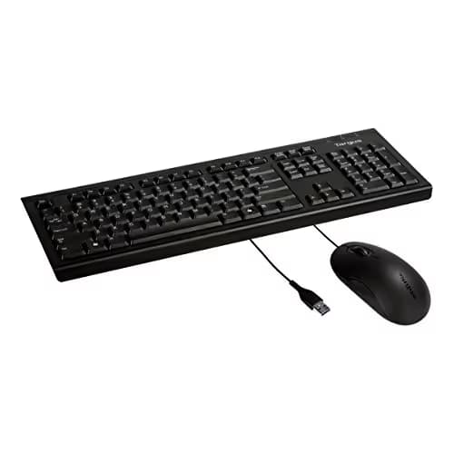 Targus BUS0067 Wired Standard Keyboard With Optical Mouse main image
