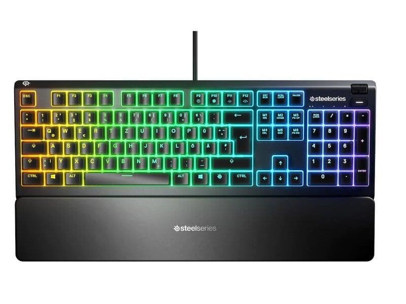 SteelSeries Apex 3 (2020) RGB Wired Gaming Keyboard main image