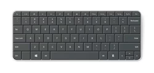 Microsoft PL2 Wedge Mobile Bluetooth Mini Keyboard main image