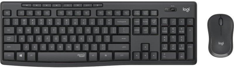 Logitech MK295 Silent Wireless/Wired Standard Keyboard With Optical Mouse main image