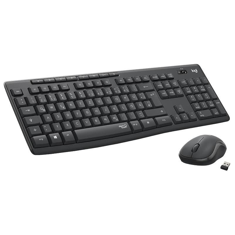 Logitech MK295 Silent Wireless/Wired Standard Keyboard With Optical Mouse main image