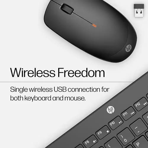 HP 230 Wireless/Wired Standard Keyboard With Optical Mouse image