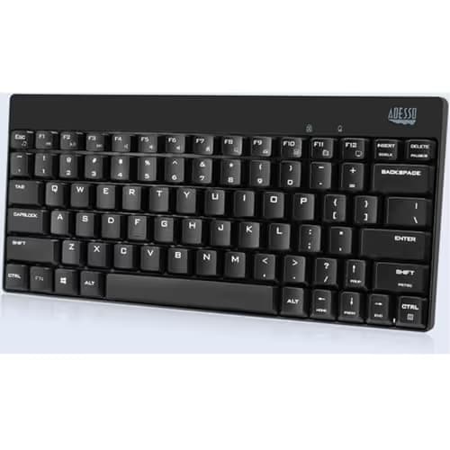 Adesso WKB-1100CB Wireless Mini Keyboard With Optical Mouse image