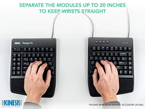 Kinesis Gaming Freestyle Pro Wired Ergonomic Split Mechanical Gaming Keyboard image