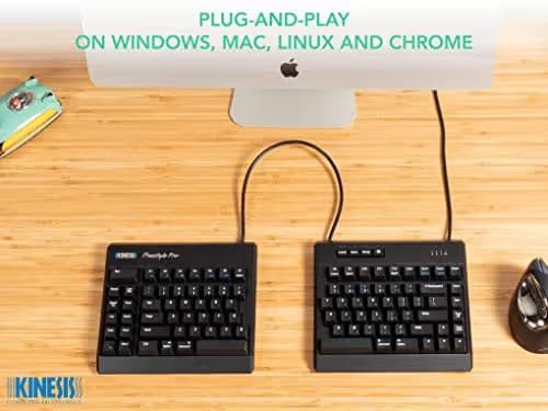 Kinesis Gaming Freestyle Pro Wired Ergonomic Split Mechanical Gaming Keyboard image