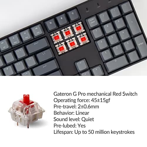 Keychron K10 Bluetooth Wired Mechanical Keyboard image