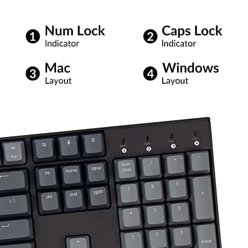 Keychron K10 Bluetooth Wired Mechanical Keyboard image