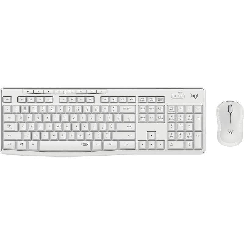 Logitech MK295 Silent Wireless and Wired Standard Keyboard With Optical Mouse main image