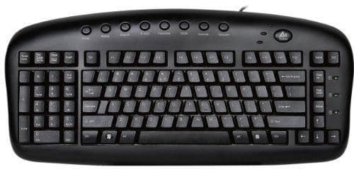 A4Tech KBS-29 Wired Ergonomic Keyboard image