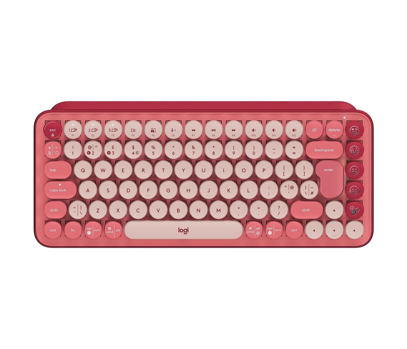 Logitech POP Keys Heartbreaker Bluetooth/Wireless Mini Mechanical Keyboard main image
