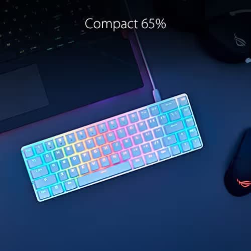 Asus ROG Falchion Ace RGB Wired ROG NX Brown Mechanical Gaming Keyboard image