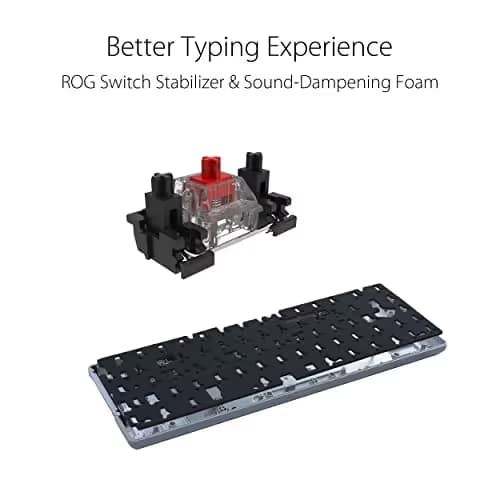 Asus ROG Falchion Ace RGB Wired ROG NX Brown Mechanical Gaming Keyboard image