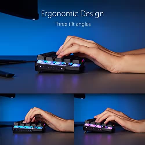 Asus ROG Falchion Ace RGB Wired ROG NX Brown Mechanical Gaming Keyboard image