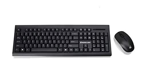 IOGEAR GKM552RB Wireless/Wired Standard Keyboard with Optical Mouse main image