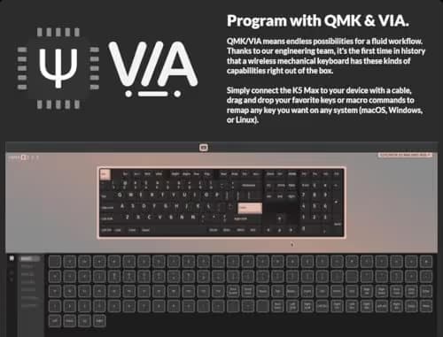Keychron K5 Max RGB Mechanical Gaming Keyboard image