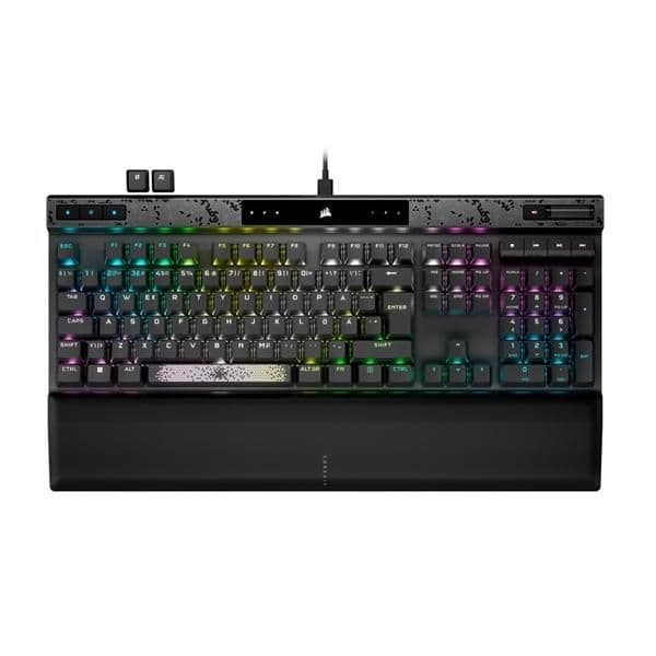 Corsair K70 MAX RGB ND Wired Corsair MGX Steel Grey Gaming Keyboard main image