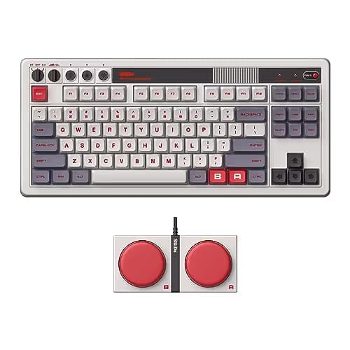 8BitDo Retro N Wired/Bluetooth/Wireless Gaming Keyboard main image