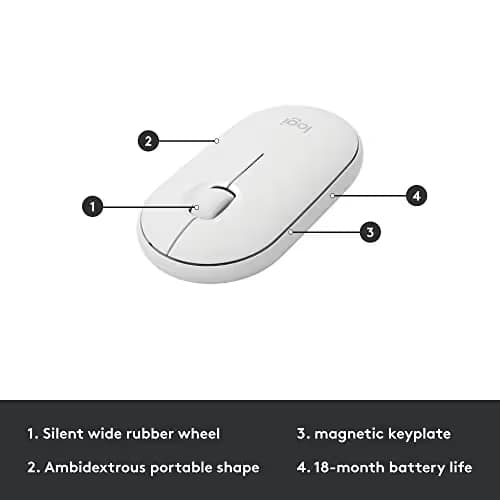 Logitech MK470 Wireless/Wired Slim Keyboard with Optical Mouse image