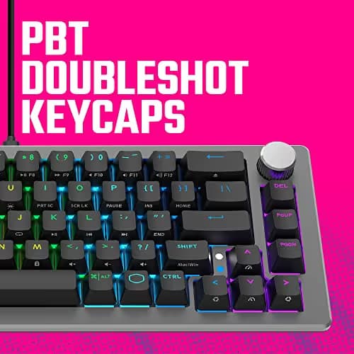Cooler Master CK720 US RGB Wired Kailh Box Brown V2 Gaming Keyboard image