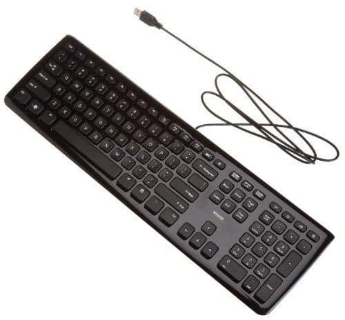 AmazonBasics KU-0833 Wired Standard Keyboard main image