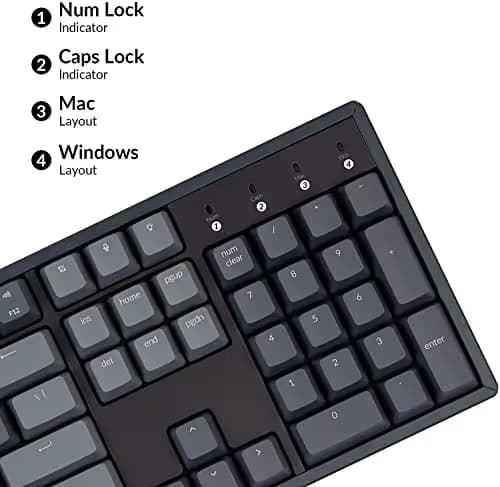 Keychron K10 Hotswap RGB Bluetooth/Wired Standard Mechanical Keyboard image