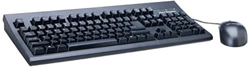 KeyTronic KT800P2M Wired Standard Keyboard With Optical Mouse main image