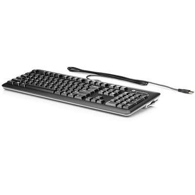 HP USB Smart Card CCID Wired Standard Keyboard image