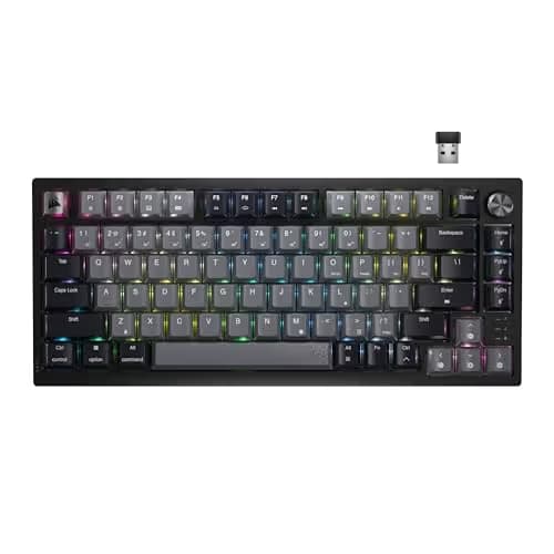 Corsair K65 PLUS RGB Wired/Wireless Corsair MLX Red Linear Gaming Keyboard image