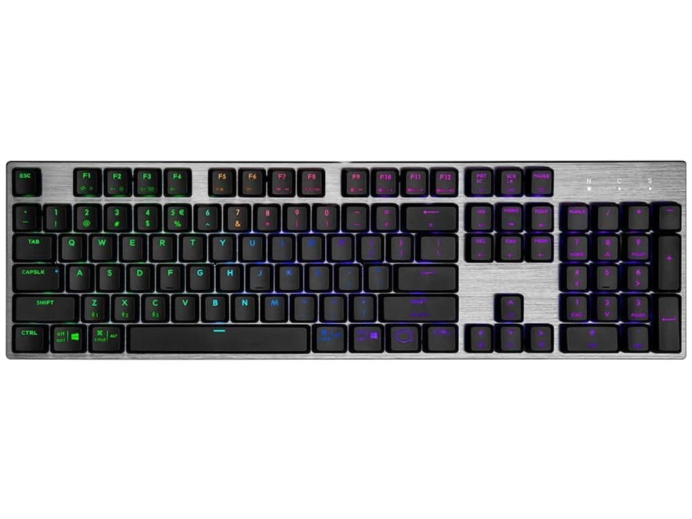 Cooler Master SK653 RGB Bluetooth TTC Brown Low Profile Gaming Keyboard main image