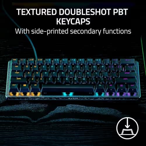 Razer Huntsman V3 Pro Mini RGB Wired Analog Optical Mechanical Gaming Keyboard image
