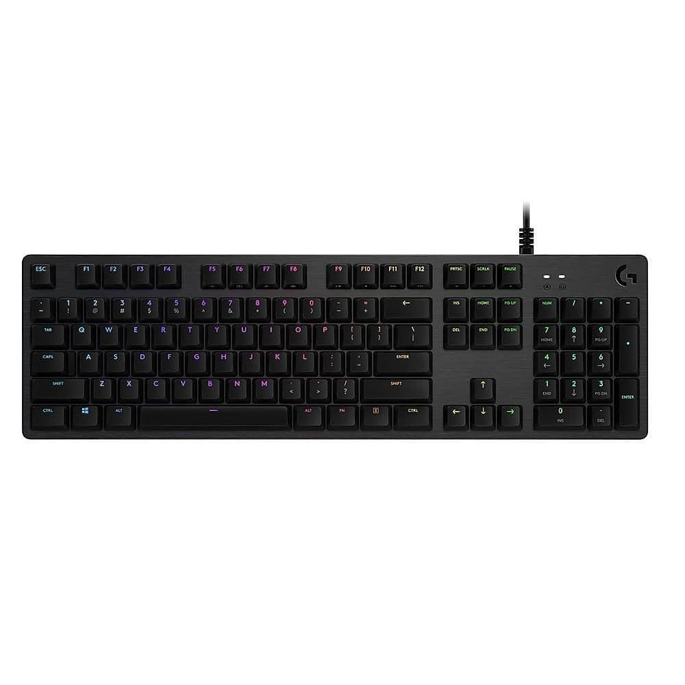 Logitech G512 CARBON RGB Wired Gaming Keyboard image