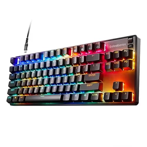 SteelSeries Apex 9 TKL RGB Wired SteelSeries OptiPoint Linear Gaming Keyboard image