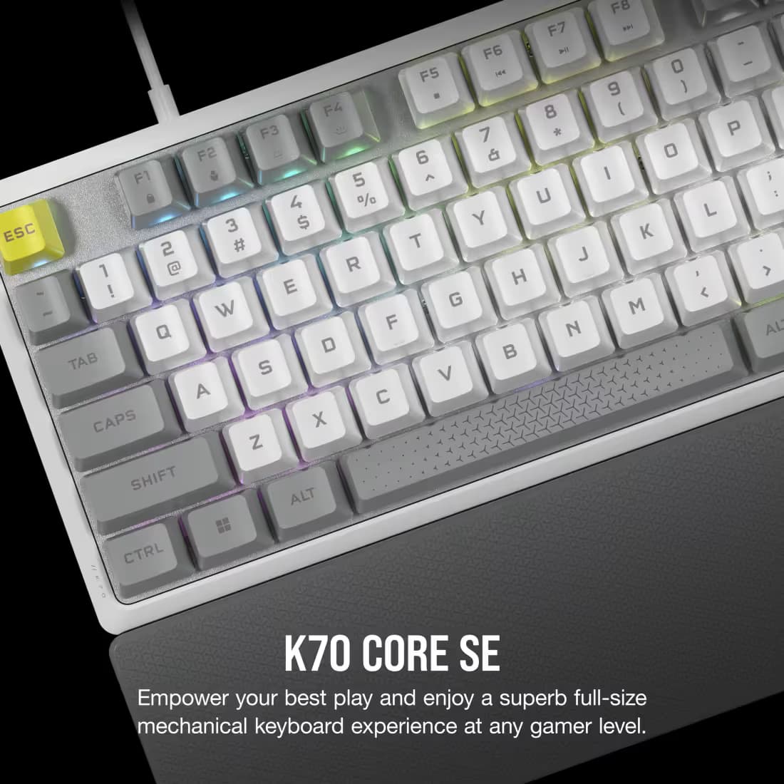 Corsair K70 CORE SE RGB with Palmrest Wired Gaming Keyboard image