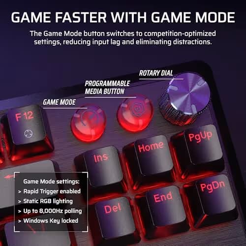 Corsair K70 PRO TKL ABS RGB Wired Gaming Keyboard image