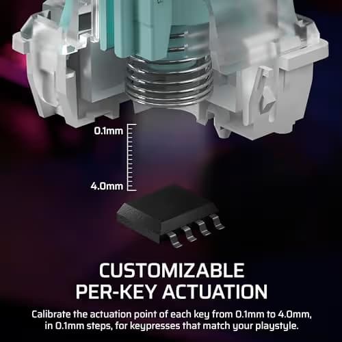 Corsair K70 PRO TKL ABS RGB Wired Gaming Keyboard image