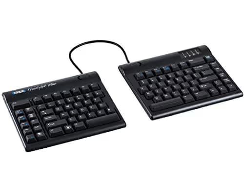 Kinesis Gaming Freestyle2 Blue Bluetooth/Wired Ergonomic Split Gaming Keyboard main image
