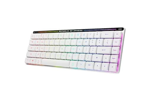 Asus ROG Falchion RX RGB Wireless/Bluetooth/Wired Slim ROG RX Red Optical Gaming Keyboard image