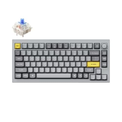 Keychron Q1 QMK V2 Knob Wired Mini Mechanical Keyboard image