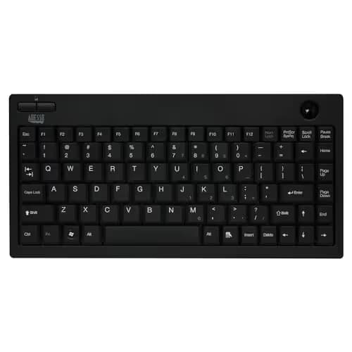 Adesso WKB-3100UB Wireless Mini With Trackball Keyboard image