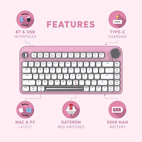 AZIO IZO Bluetooth/Wired Standard Keyboard image
