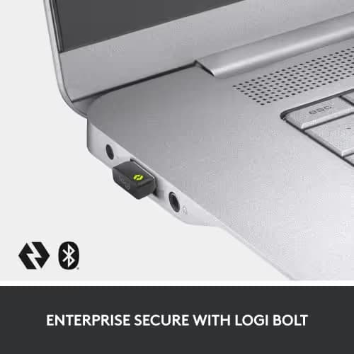 Logitech MX Keys Gen 2 Bluetooth/Wireless/Wired/Wired Slim Keyboard With Optical Mouse image