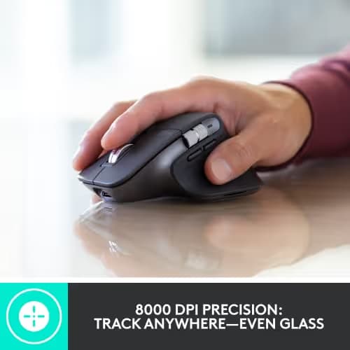 Logitech MX Keys Gen 2 Bluetooth/Wireless/Wired/Wired Slim Keyboard With Optical Mouse image