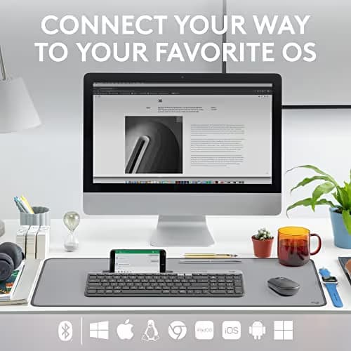Logitech K585 Bluetooth/Wireless/Wired Slim Keyboard image